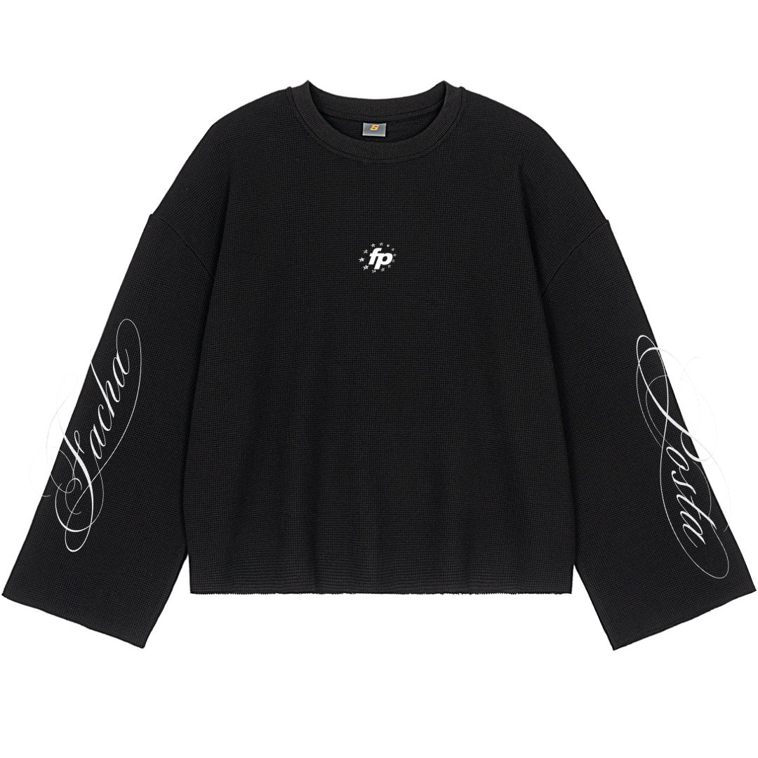 BUZO BOXY WAFFLE 'FP' (Wide Sleeves)