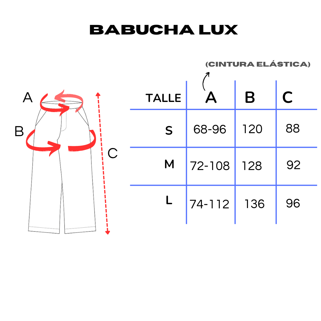 BABUCHA LUX (AZUL)