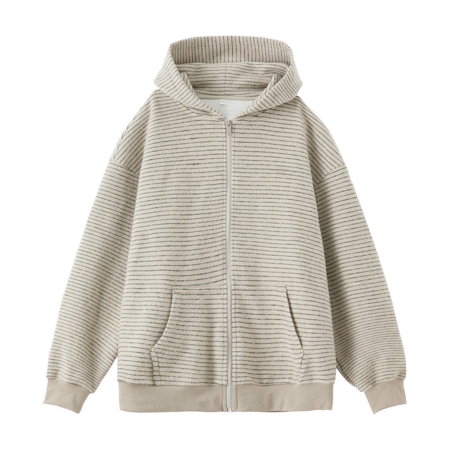 CAMPERA BOXY AURA (HUESO)