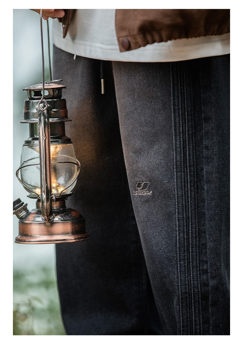 ELASTIC JEAN RAYAS (NEGRO)