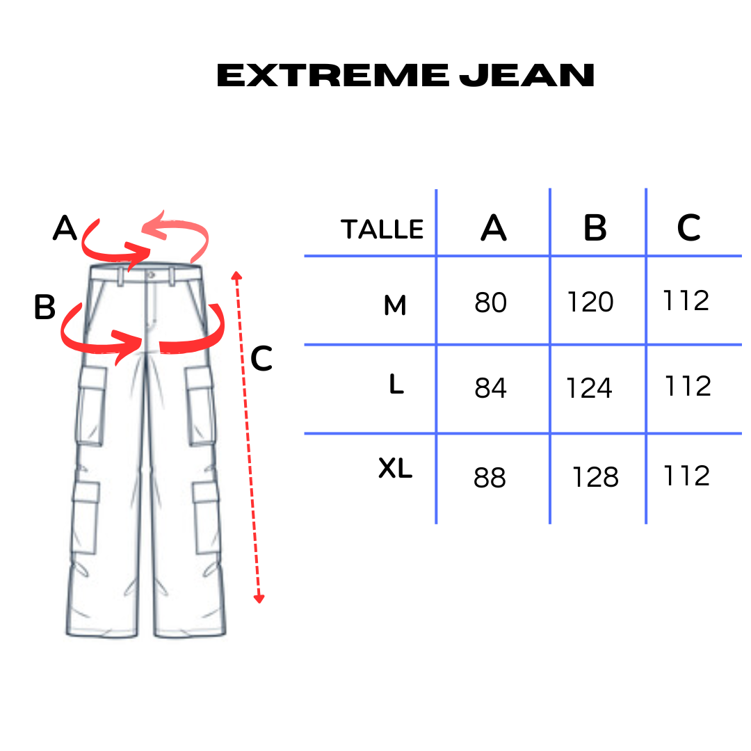 JEAN EXTREME BAGGY