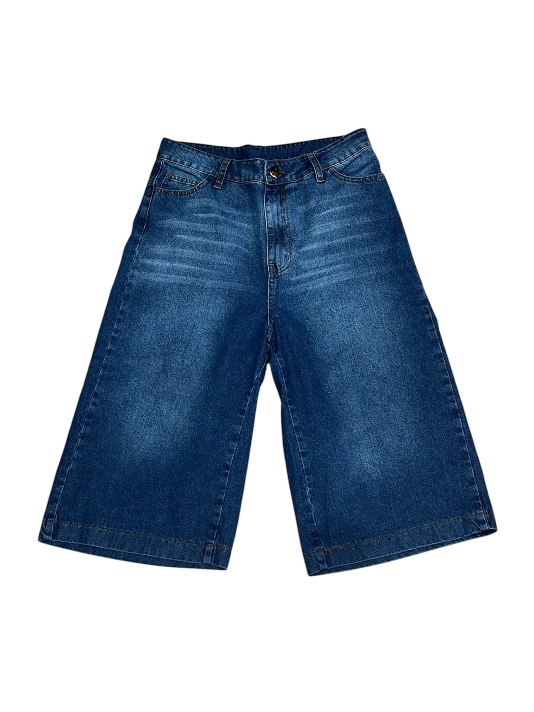 BERMUDA BAGGY 3/4 AZUL 2.0