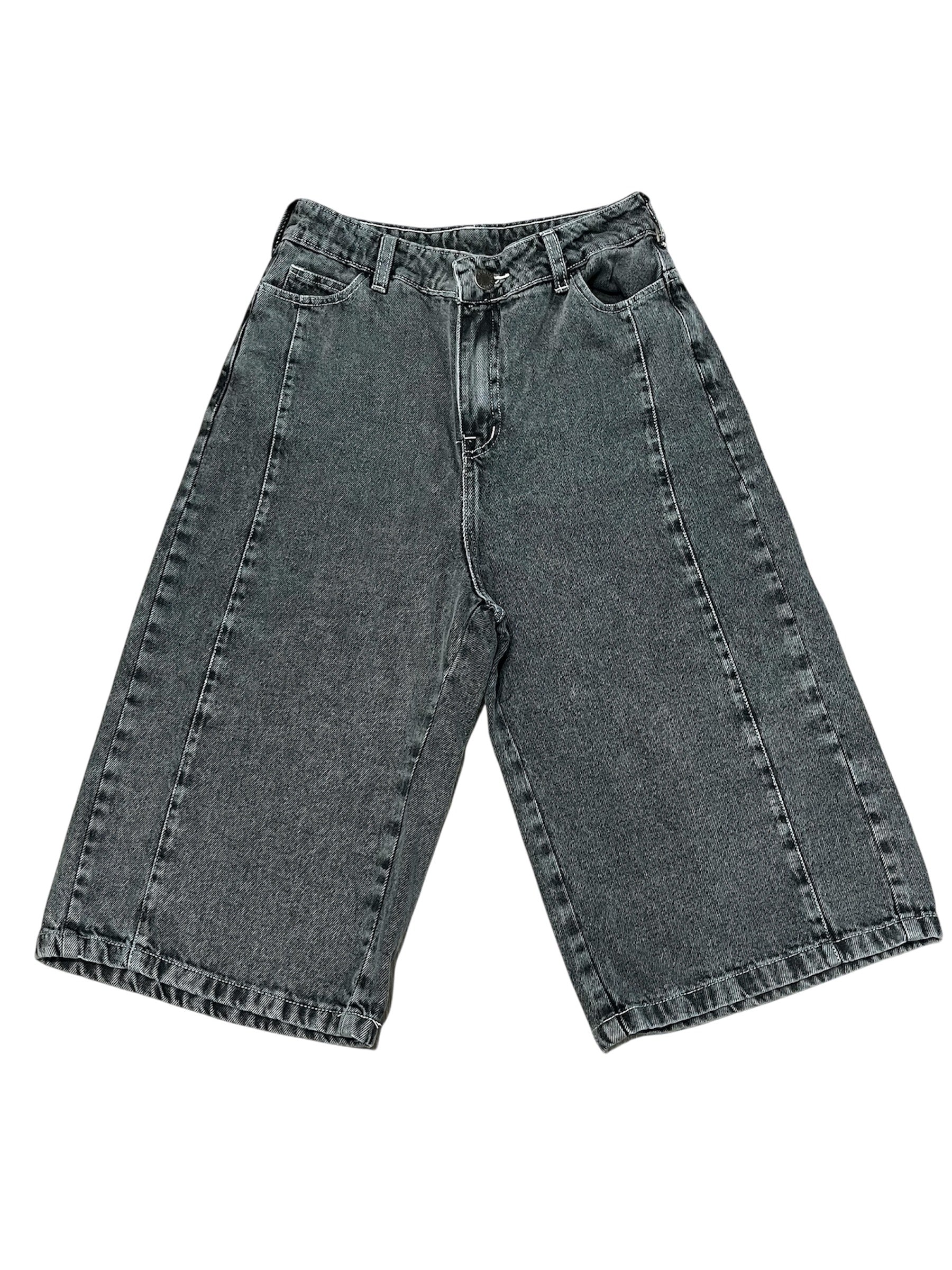 BERMUDA BAGGY 3/4 GRIS OG