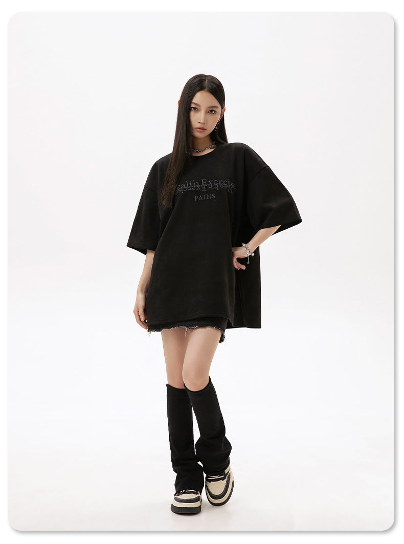 REMERA SMOOTH GAMUZA (NEGRA)