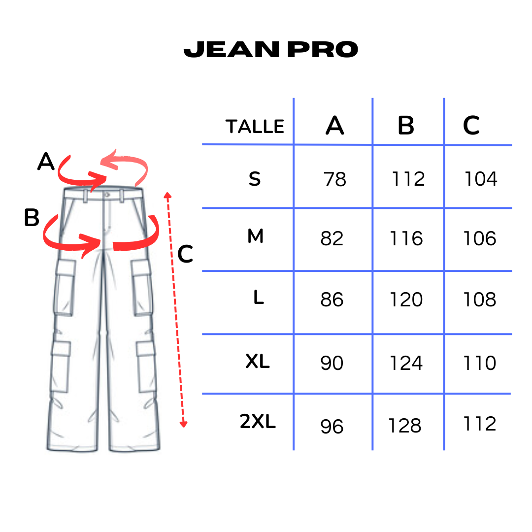 JEAN PRO NEGRO