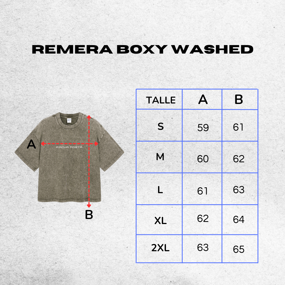 REMERA BOXY WASHED (VERDE)