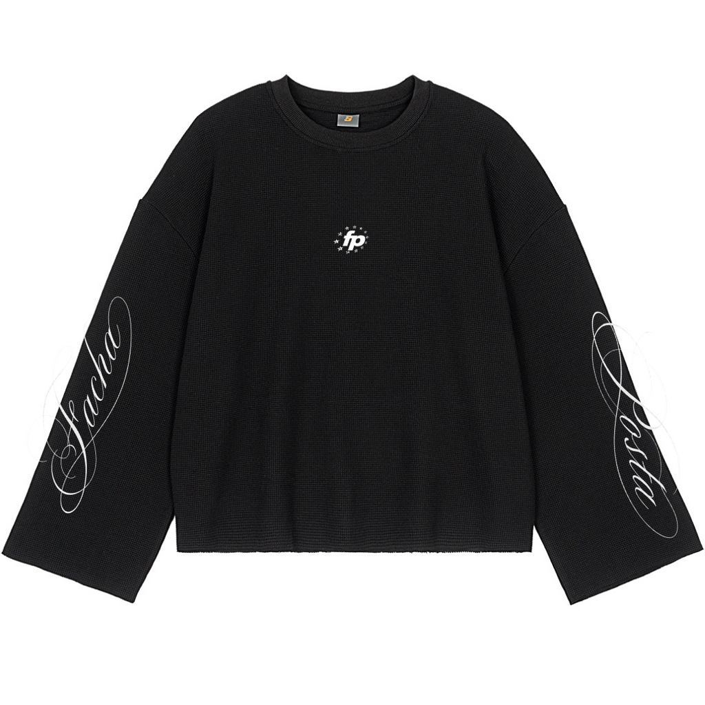 BUZO BOXY WAFFLE 'FP' (Wide Sleeves)