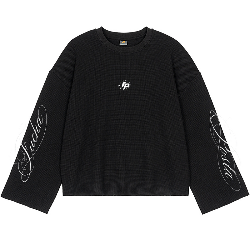 BUZO BOXY WAFFLE 'FP' (Wide Sleeves)