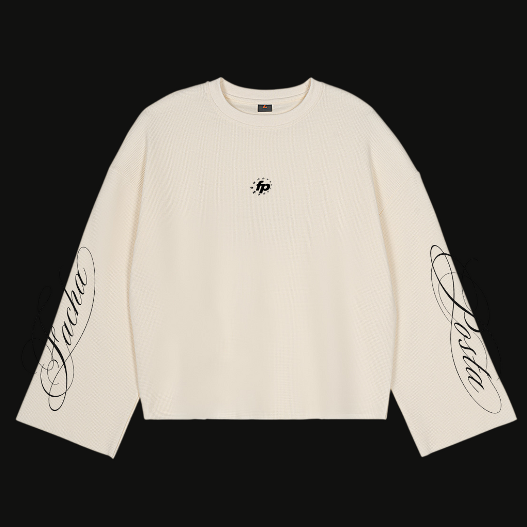 BUZO BOXY WAFFLE 'FP' (Wide Sleeves)