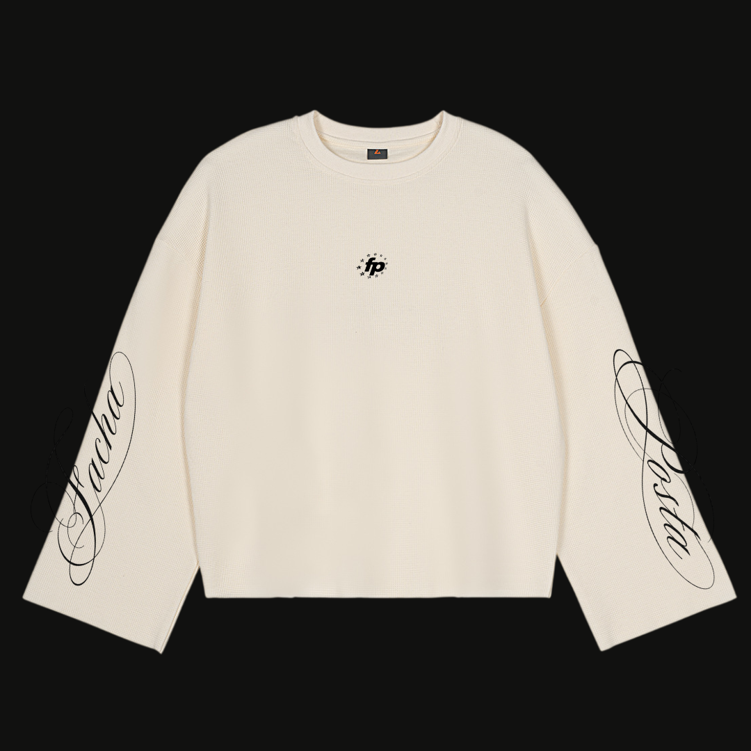BUZO BOXY WAFFLE 'FP' (Wide Sleeves)