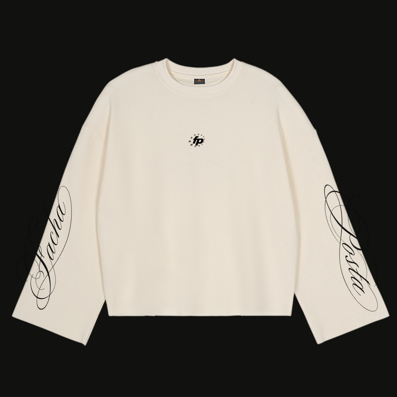 BUZO BOXY WAFFLE 'FP' (Wide Sleeves)