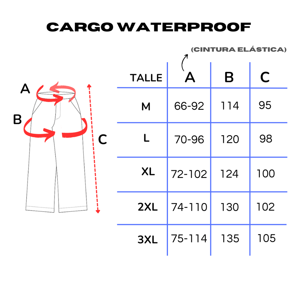 CARGO WATERPROOF (CAQUI)