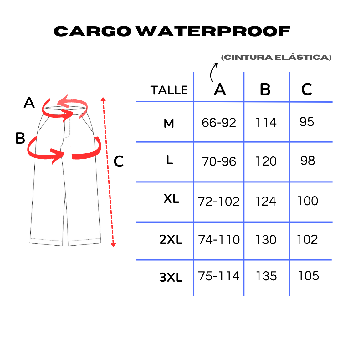CARGO WATERPROOF (OLIVA)