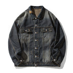 CAMPERA JEAN BOXY (Azul oscuro)