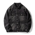 CAMPERA JEAN BOXY (Negra)