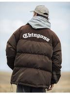 CAMPERA PUFFER 'CHINGONA' (MARRÓN)