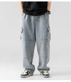 ELASTIC CARGO JEAN BAGGY (AZUL CLARO)