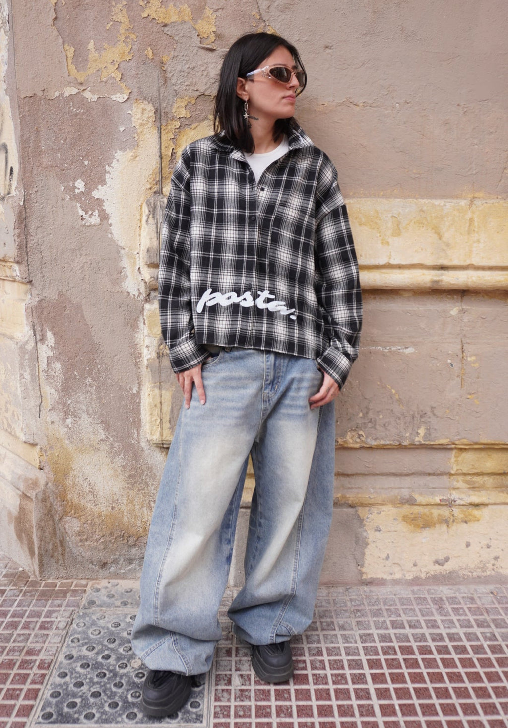 CAMISA "POSTA" BOXY FIT M/Larga