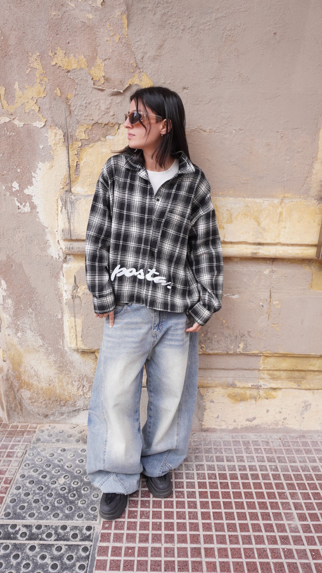 CAMISA "POSTA" BOXY FIT M/Larga