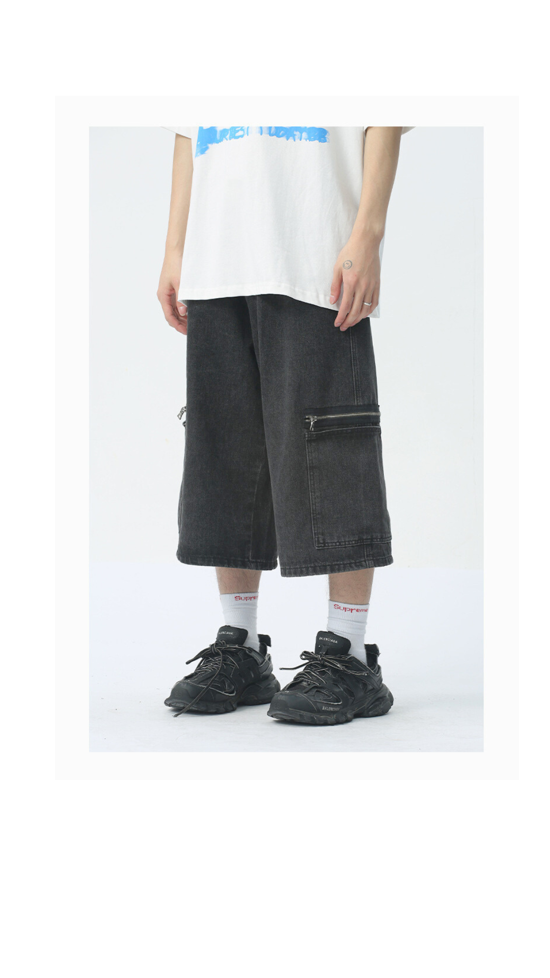 BERMUDA BAGGY NEGRA PRO