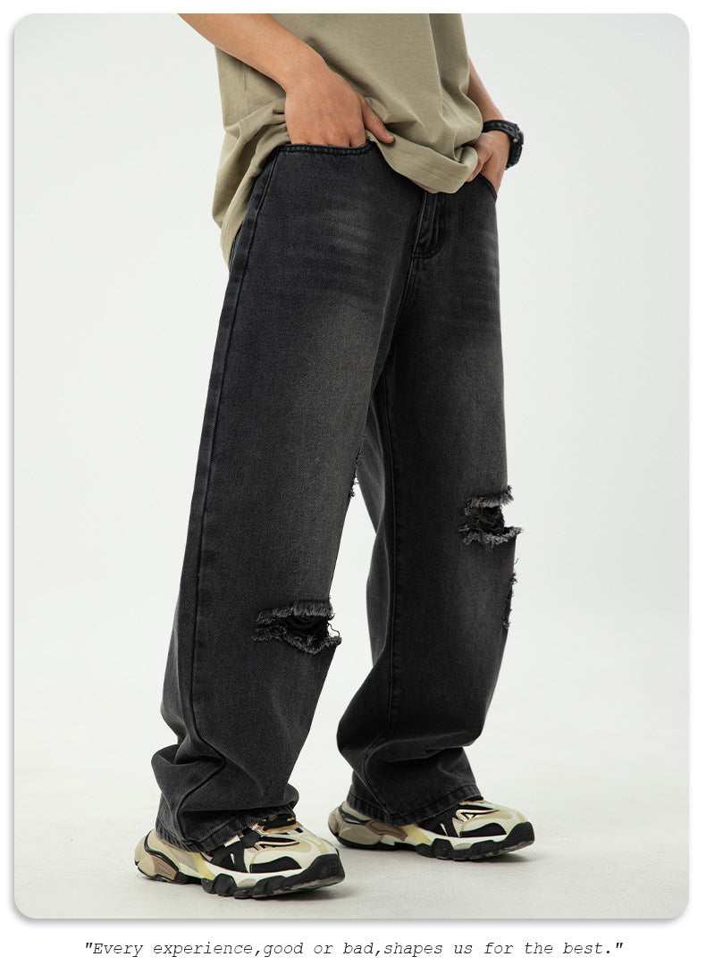 RIPPED JEAN