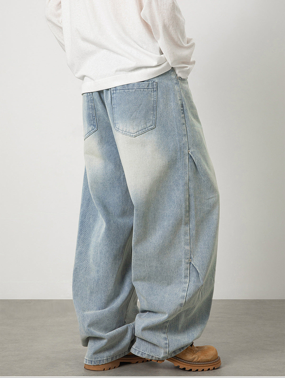 JEAN FACHA BAGGY (Cintura semi-elástica)