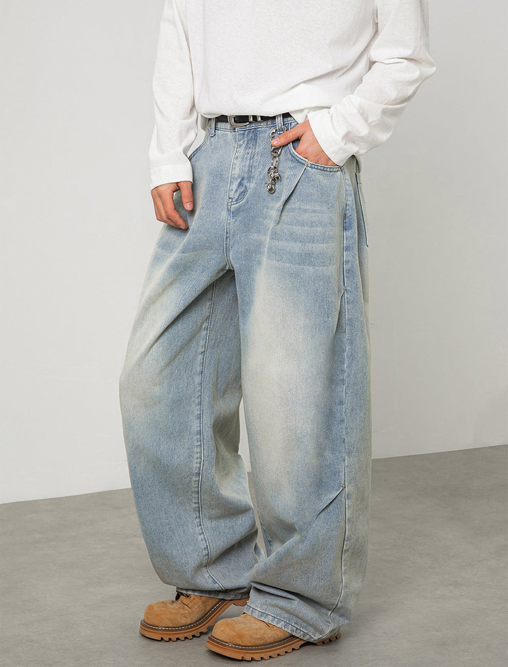 JEAN FACHA BAGGY (Cintura semi-elástica)