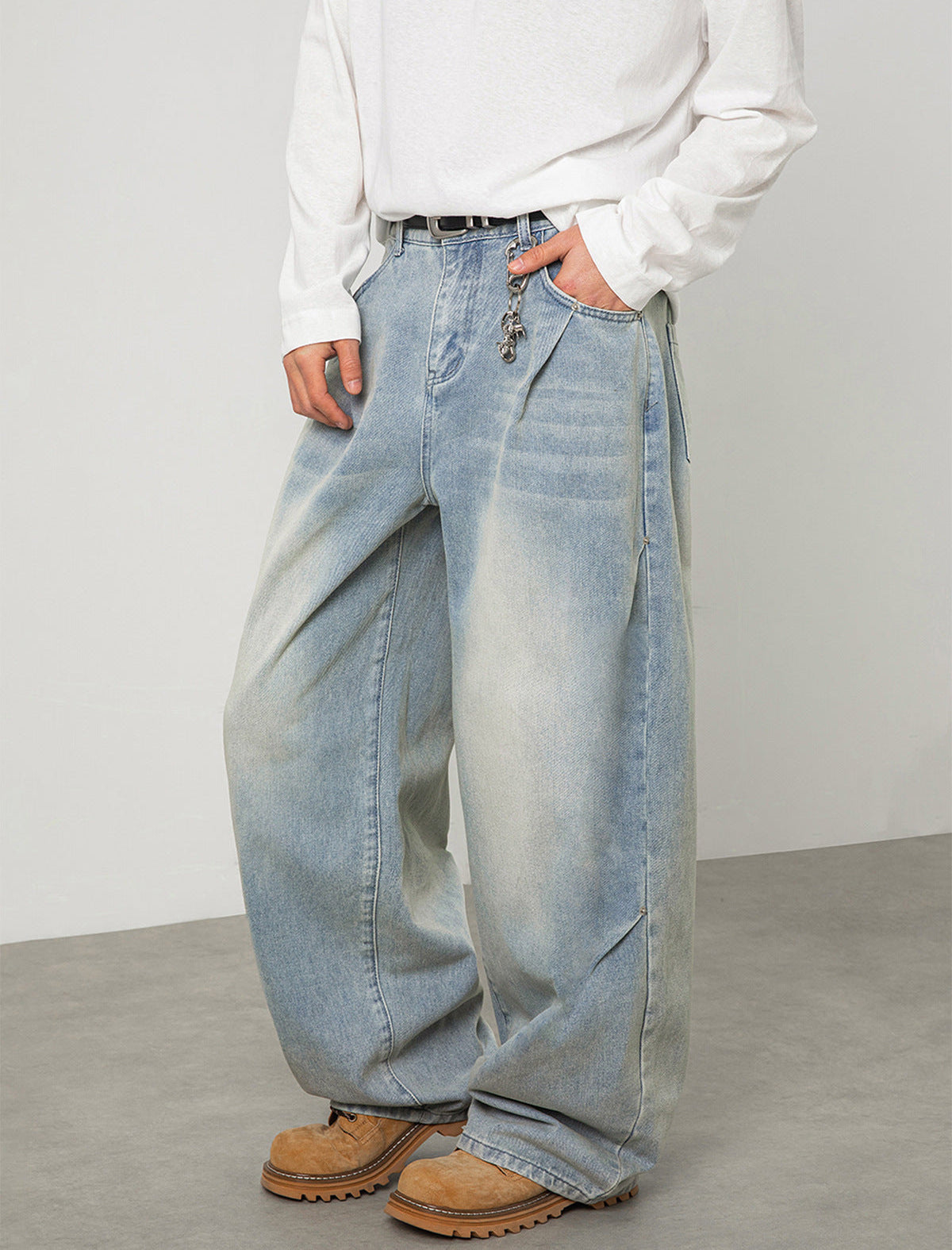 JEAN FACHA BAGGY (Cintura semi-elástica)