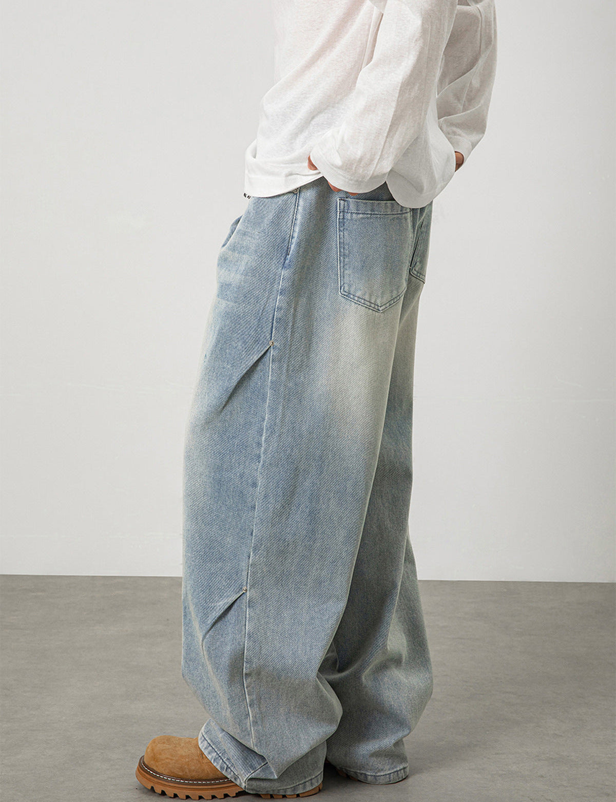 JEAN FACHA BAGGY (Cintura semi-elástica)