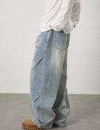JEAN FACHA BAGGY (Cintura semi-elástica)