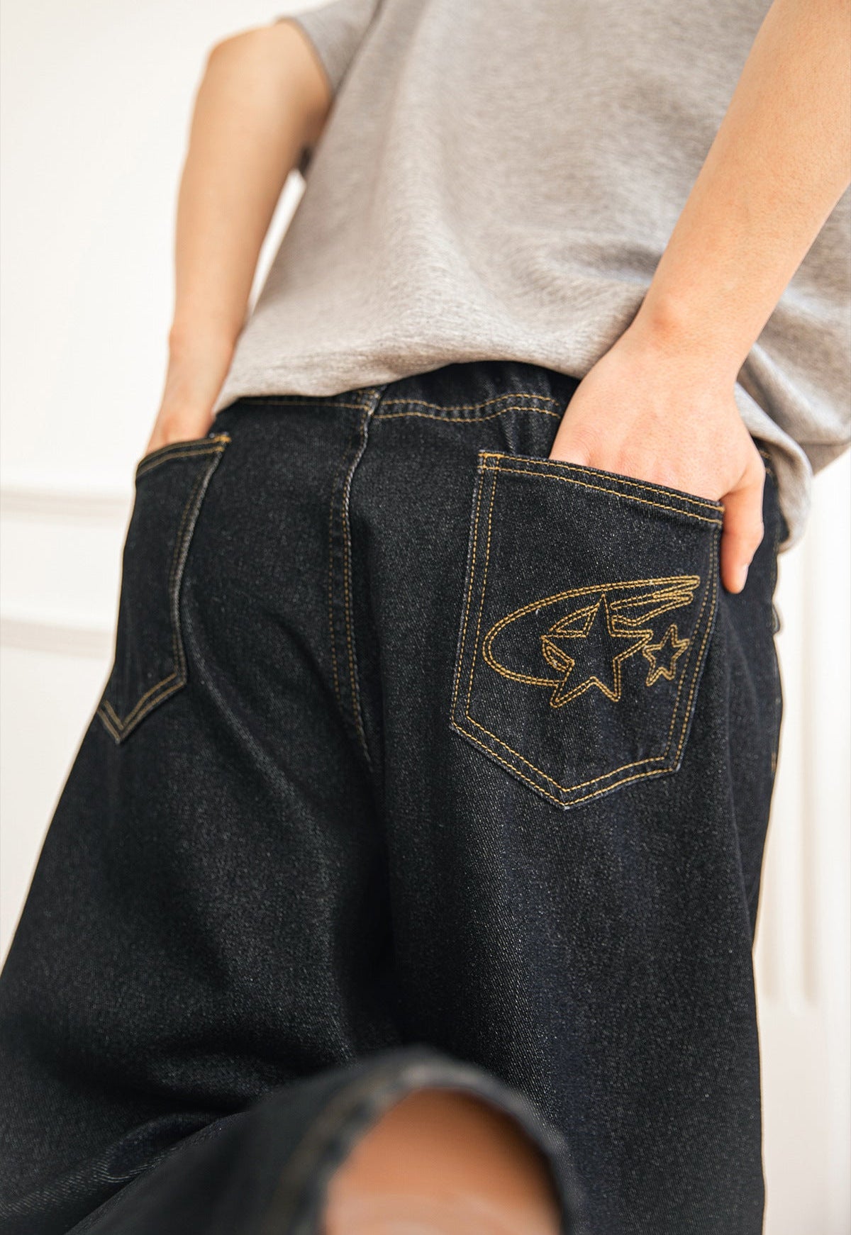 JEAN STAR BAGGY (Cintura semi-elástica)