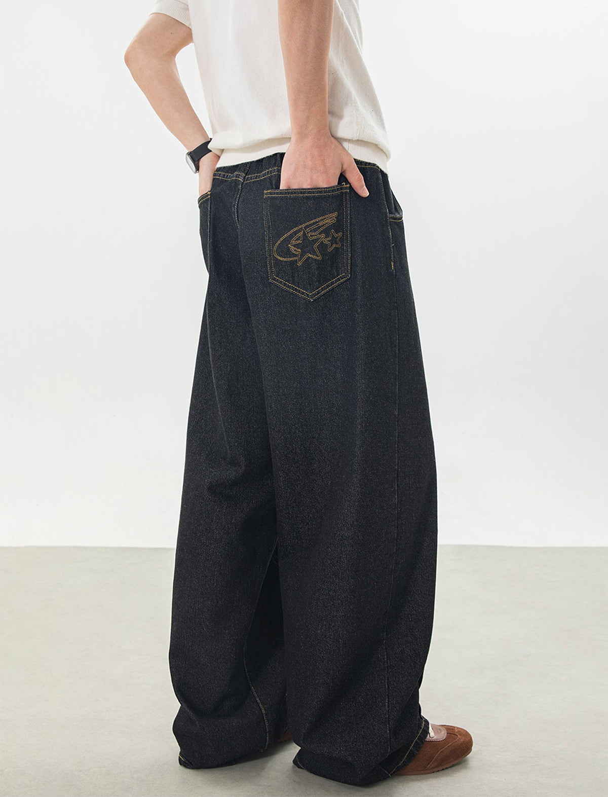 JEAN STAR BAGGY (Cintura semi-elástica)