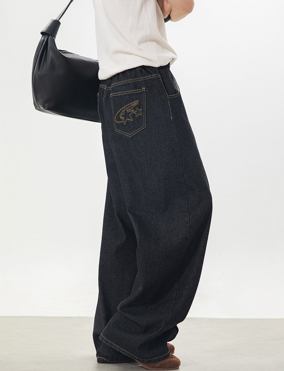 JEAN STAR BAGGY (Cintura semi-elástica)