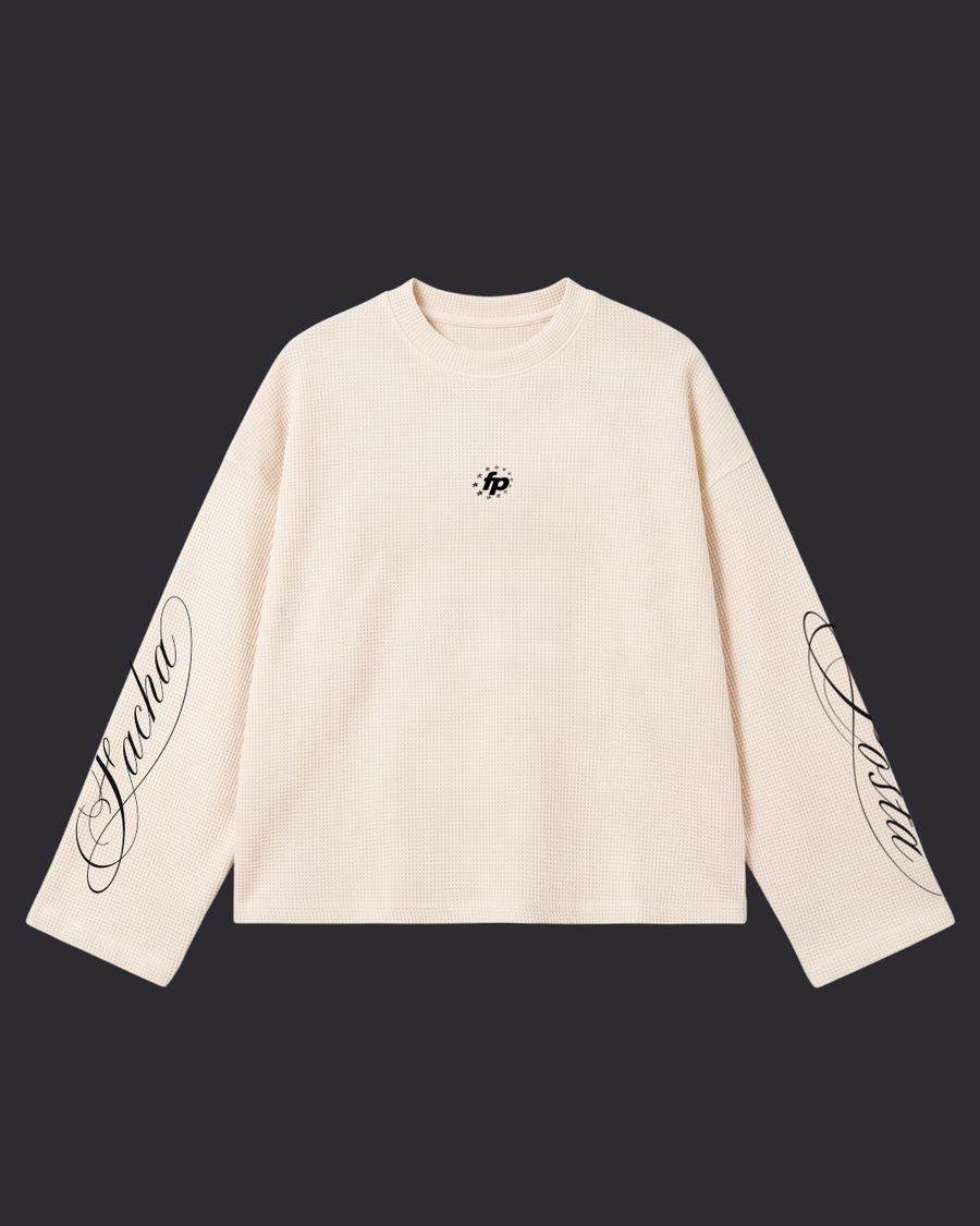 BUZO BOXY WAFFLE 'FP' (Wide Sleeves)