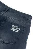 BERMUDA BAGGY 3/4 STARS NEGRA