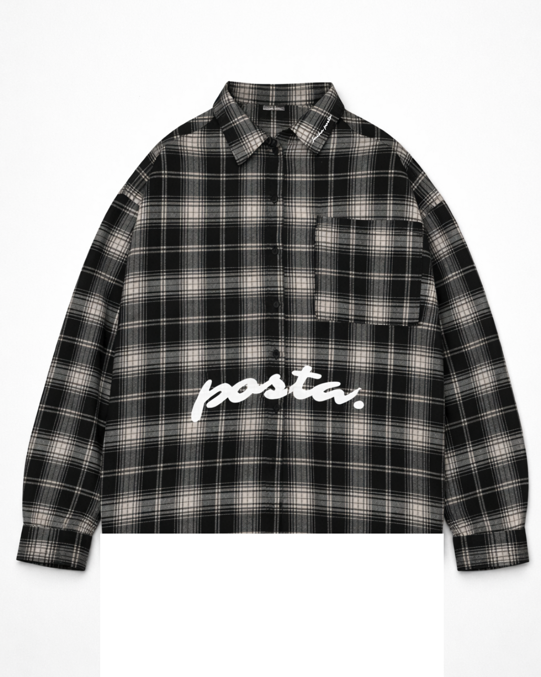 CAMISA "POSTA" BOXY FIT M/Larga