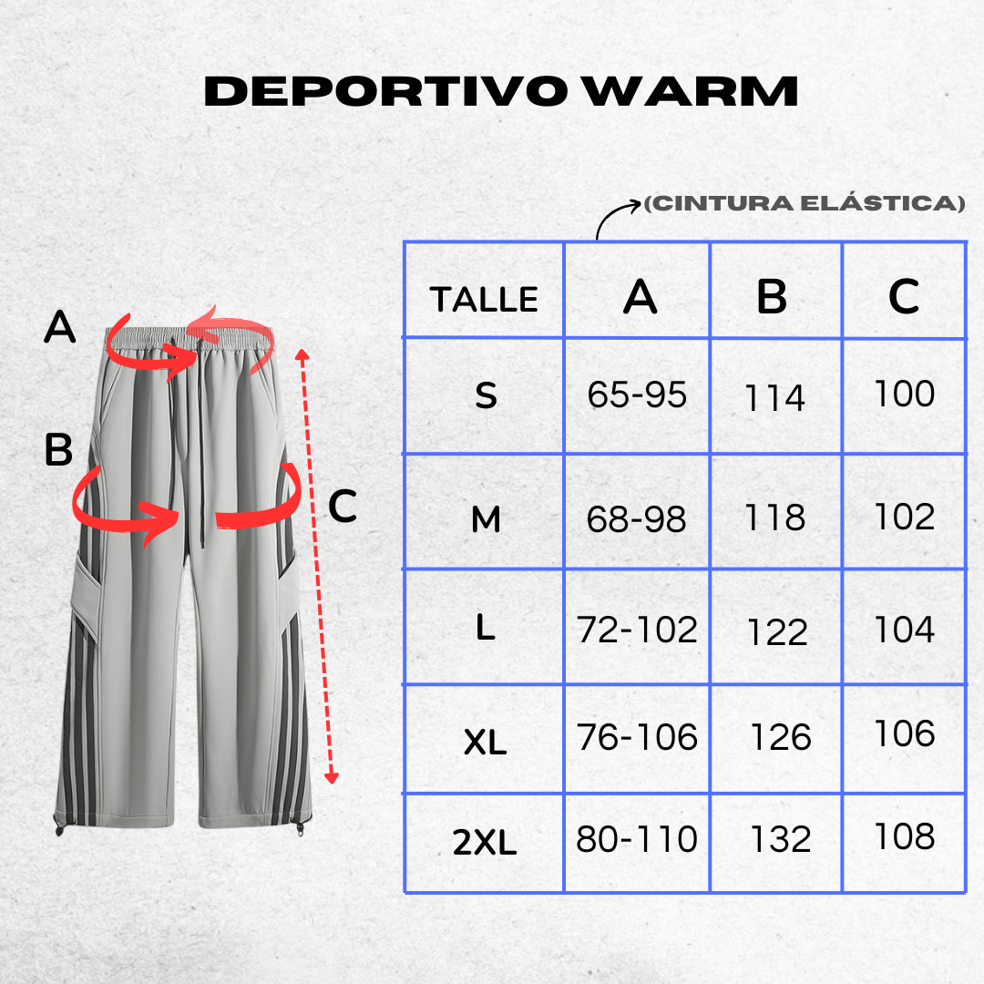 DEPORTIVO WARM (NEGRO)