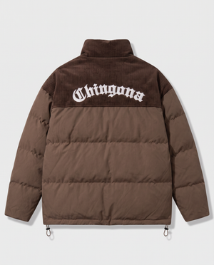 CAMPERA PUFFER 'CHINGONA' (MARRÓN)