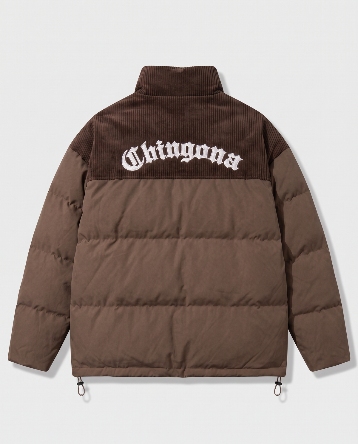 CAMPERA PUFFER 'CHINGONA' (MARRÓN)