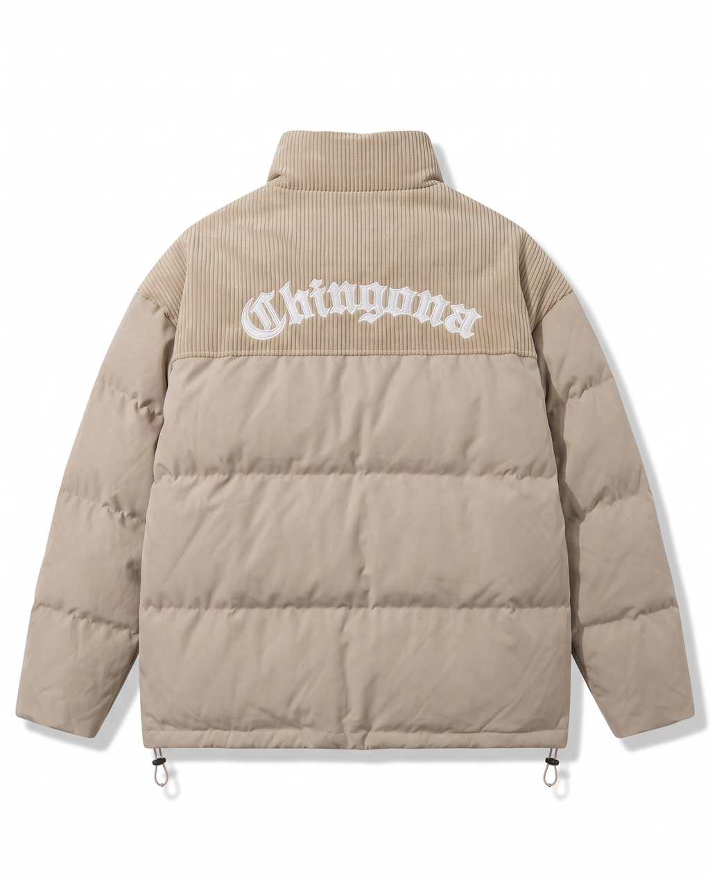 CAMPERA PUFFER ‘CHINGONA’ (NUDE)