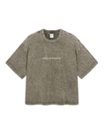 REMERA BOXY WASHED (PIEDRA)
