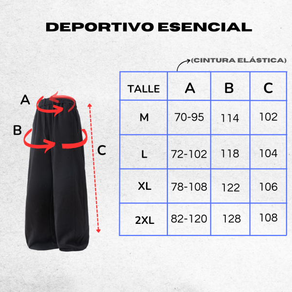 DEPORTIVO ESENCIAL (NEGRO) - Imagen 9