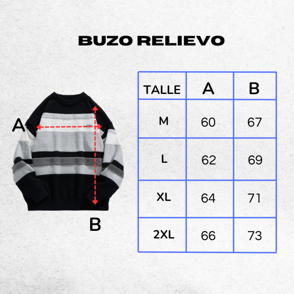 BUZO RELIEVO (ARENA) - Imagen 7
